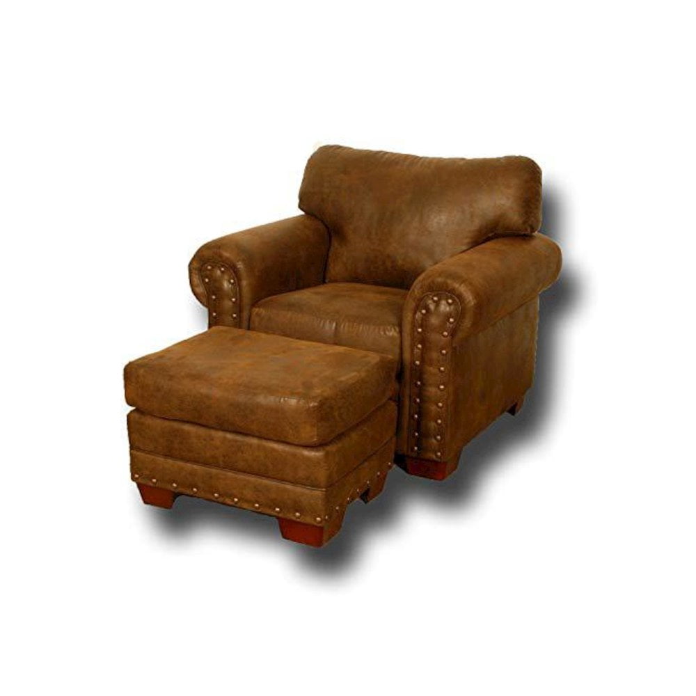 American Furniture Classics Model 8500-20 Buckskin Ottoman