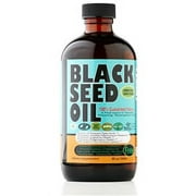Sweet Sunnah Black Seed Oil Natural Dietary Supplement - Cold Pressed Black Cumin Seed Oil from 100% Genuine Nigella Sativa - 8 oz. Glass Bottle