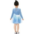 thumbnail image 6 of Disney Frozen Elsa Girls Dresses Graphic Long Sleeves Outfits Gifts Mesh Tutu Party Skirts Sizes 2-6, 6 of 13