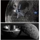 thumbnail image 4 of Cenicero Cemento Cerrado Interior & Exterior Diseño Original Anti Viento Funny Moon Modelo Gris JAMW Sencillez, 4 of 5