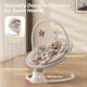 thumbnail image 2 of Columpio eléctrico para bebé FasonBaby, 5 velocidades, Bluetooth, beige, 2 of 9