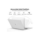thumbnail image 3 of Funda Carcasa Para Macbook Pro 13 A2338/a1708/a2251 M1 M2 transparente, 3 of 3
