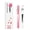 Pink/White, variant on Pen Lights with Pupil Gauge and Ruler LED Pen Lights for Nurses Doctors Nursing Pen Light with 4 Batteries Free Penlight Nurse Penlights for Nurses Pen Light for Nurse Accessories 2pcs Black