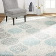 thumbnail image 2 of Home Dynamix Boho Tapis Andorra 6`6"x9`6", Géométrique Ikat Gris/bleu, 2 of 4