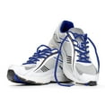 thumbnail image 2 of Elastic Shoelaces - Ideal for Men, Women and Children (47", Blue w/ white stripe), 2 of 6
