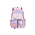 thumbnail image 3 of Bolsa Cute Cartoon Bunny Backpack Girl Kindergarten Princess Schoolbag (L Pink) Likrtyny Para Estrenar, 3 of 8
