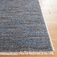thumbnail image 3 of SAFAVIEH Lasa Laura Solid Polyester Area Rug, Blue/Grey, 8' x 10', 3 of 8