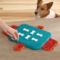 thumbnail image 6 of Outward Hound Casino Interactive Treat Puzzle Dog Toy, Turquoise, One-Size, 6 of 7
