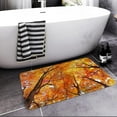 thumbnail image 5 of Fall Bath Mat for Bathroom, Bathroom Mats Rugs No Silp, Autumn Fall Tree Leaves Bathroom Decorations 20x32 Inches for Home Kitchen Bedroom, 5 of 6