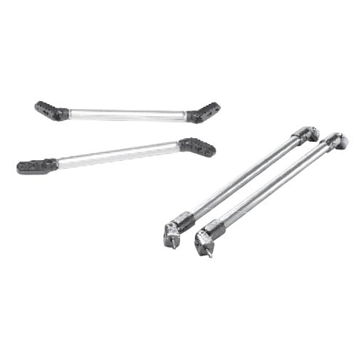 Taylor Anodized Aluminum Windshield Support Bar with Nylon Fittings