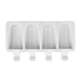 thumbnail image 3 of Advancent Molde de silicona para helados 3D DIY hecho a mano, molde para paletas ecológico, Mousse, postre, congelador, jugo, bandeja para cubitos de Herramientas y accesorios para hornear 4 rayas Advancent HA006419-02, 3 of 6