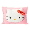 thumbnail image 3 of Sanrio Hello Kitty Forever Sweet Silk Touch Throw Blanket 50X60 inches with Plush Pocket Pillow 14X20 inches – Ultra Soft Plush Character Pillow for Kids, 3 of 6