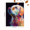 thumbnail image 3 of Vibrant Golden Retriever Portrait Canvas Print, Wall Art for Living Room Bedroom Office Pet Store Dog Lover Gift, 3 of 8