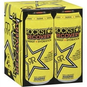 Rockstar Recovery Lemonade Energy Drink, 16 Fl. Oz., 4 Count