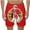 Red, variant on Mens Sleep Shorts Men's Funny Print Shorts Drawstring Pockets Sports Leisure Holiday Beach Pants Shorts Pants Best Men'S Workout Shorts on Clearance