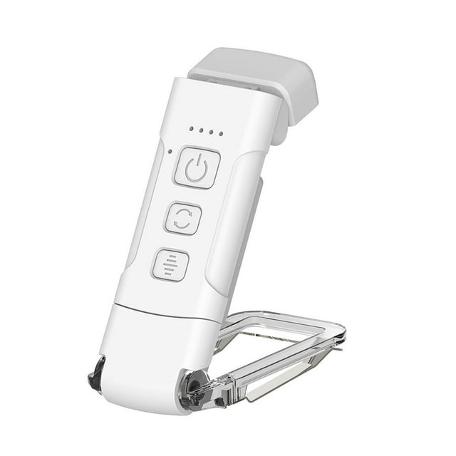 TFixol USB Rechargeable Book Light with 3 Color Temperatures, 5 Brightness Levels, 30/60 Min Timer, Adjustable Head, Built-in Battery, 9 LED Light Source, ABS+PC+Metal Plate, 46x29.5x20.5cm, 44g