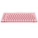 thumbnail image 2 of Teclado mecánico N Key Rollover, 82 teclas, interruptor rojo sensible, diseño de cable independiente, teclados para Juegos de PC para ordenador, 2 of 14