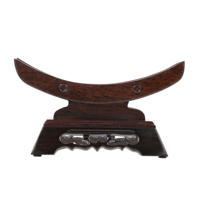 KAKOWELY Wooden Sword Rack Decorative Sword Displaying Bracket Desktop Sword Holder,7.6X"X4.33"X2.36"