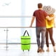 thumbnail image 5 of onlyliua Buscador de Regalos Bolsa de Compras Portátil con Ruedas, Bolsa de Remolque, Bolsa con Ruedas Telescópicas, Bolsa de Compras para Supermercado, Carrito de Compras, Mochila Plegable, 5 of 5
