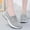 I-Grey, variant on Women's Summer Fashion Mesh Women Casual Dress Shoes for The office Breathable Casual Shoes Round Women's Casual Shoes Head Non Slip one Shoes for Women Casual Dress Foot Stirrup Casual Sneakers