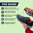 thumbnail image 6 of FootCure Foot Odor Spray - Tea Tree Shoe Deodorizer for Smelly Feet's, Athletes Foot Spray Odor Eliminator, No Smelly Shoes 120ml, 6 of 11