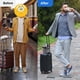 thumbnail image 5 of Portavasos para maletas con manos libres, accesorios de viaje, ajustable para diferentes tamaños de tazas de café, turistas-gris, 5 of 5