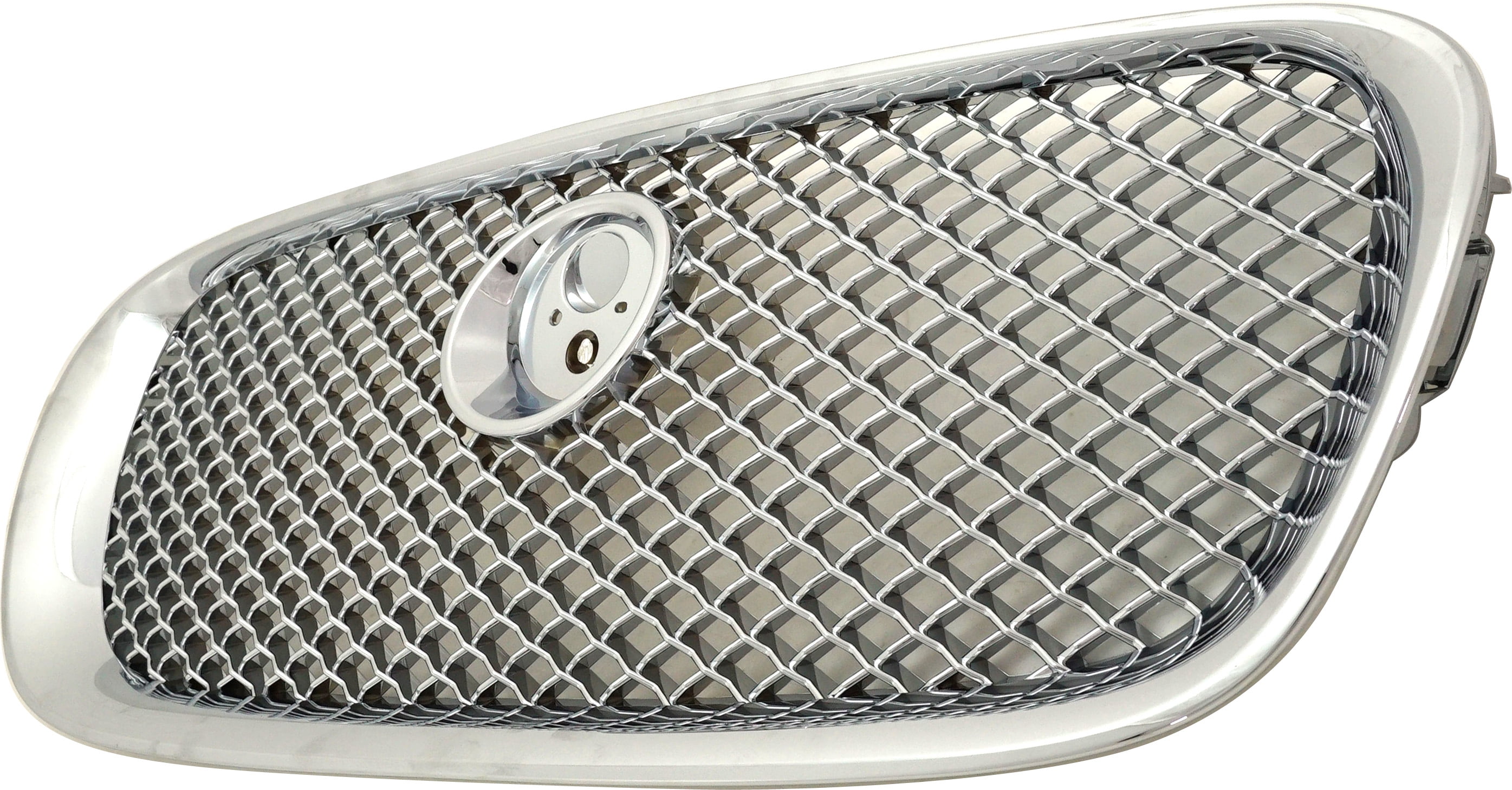 Grille Assembly Compatible With 2009-2011 Jaguar XF 2010-2011 XFR Chrome Shell and Insert
