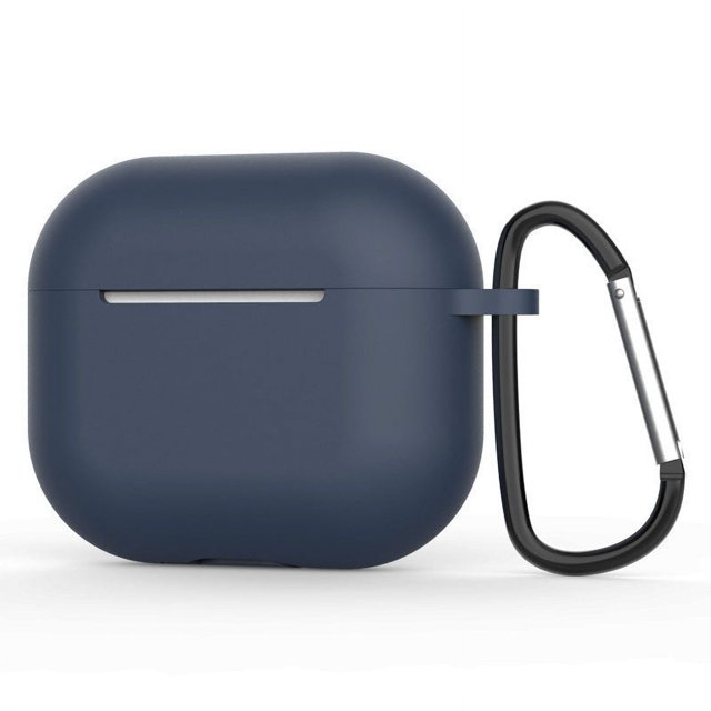 PANDACO Navy Soft Case for AirPods Charging Case (3rd Gen)