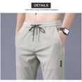 thumbnail image 4 of Men's Ice Silk Fast Dry Stretch Pants, 4 of 10
