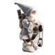 thumbnail image 2 of Mini figura de Papá Noel de pie, 30 cm, decoración navideña roja tradicional, muñeca, figura de Papá Noel, barba larga para ventana, mesa, chimenea, decoración navideña, Papá Noel (2) Sailing Electrónica, 2 of 5