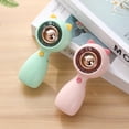 thumbnail image 3 of Maytalsory Handheld Fan Rechargeable Portable Personal Cooling Office Study Plastic Hot Weather Battery Operated Cooler Indoor, 3 of 6
