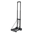 thumbnail image 1 of Liquidation! Delayuji Chariot à Main Pliant à Roues Universelles, Robuste, 4 Roues, Construction Solide, Chariot Utilitaire pour Bagages, Léger, Compact, Portable, Pliable pour Bagages, Taille Unique, Noir, 1 of 7