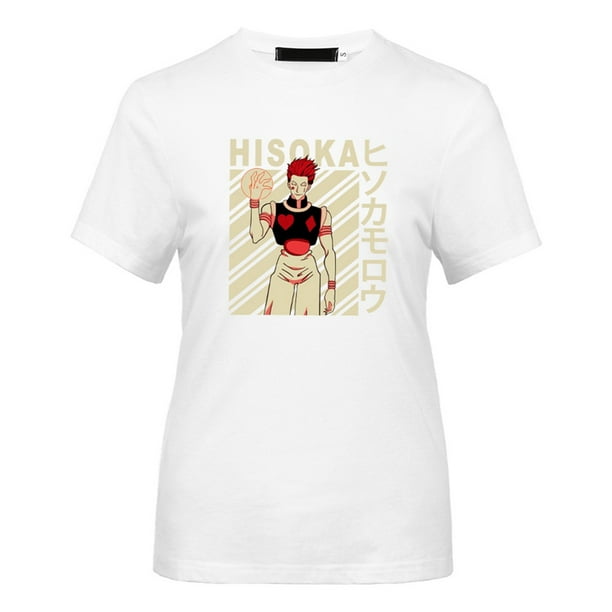 Pwfe Japanese Anime Hunter X Hunter Printed T Shirts Hisoka ヒソカ Cartoon Graphic Tees Tops Plus Size S 3xl Walmart Com Walmart Com