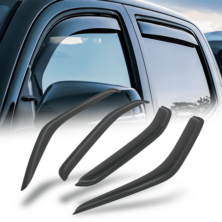 Magshion 4 Pieces Window Visor Shade Smoke Vent Wind Rain Deflector Guard for 2000-2004 Nissan Xterra