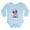 Sky Blue, variant on CafePress - Yorkie Luv Bug Long Sleeve Infant Bodysuit - Long Sleeve Cotton Baby Bodysuit