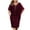 Wine, variant on Edvintorg Plus Size Dresses for Woman 2025 Fashion Printing Hot Drilling Chiffon Dress Shawl Sleeveless V-Neck Elegant Dress Knee Length