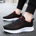 thumbnail image 5 of Men's Summer Lightweight Odor-Resistant Breathable Sneakers - Minimalist Lace-Up Training Shoes Suitable for Running, Gym & Casual Wear - Neutral Cushioning, Upper & Sole, Spring/Fall Transition, 5 of 9