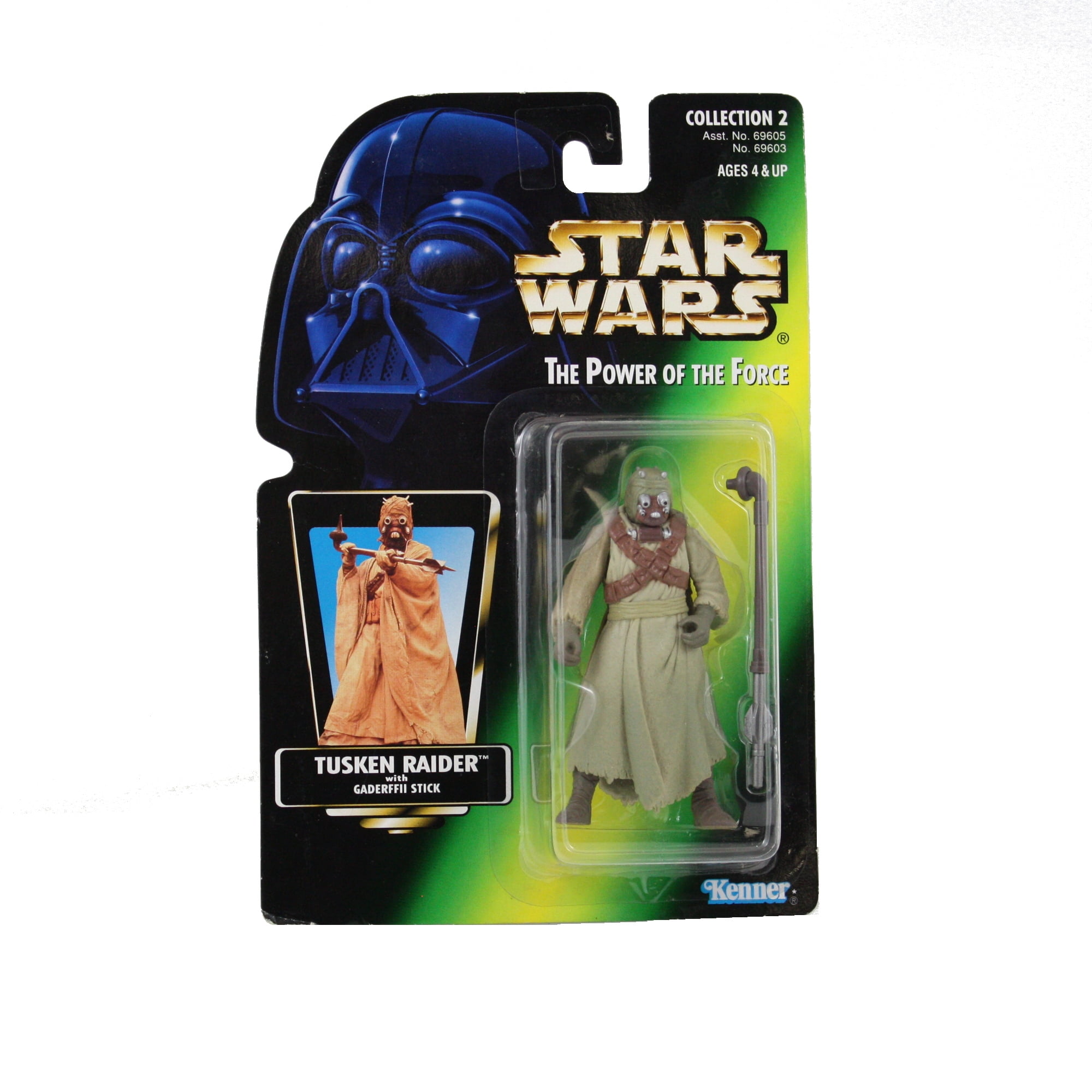 Star Wars Power of the Force RED Card Tusken Raider Action Figure
