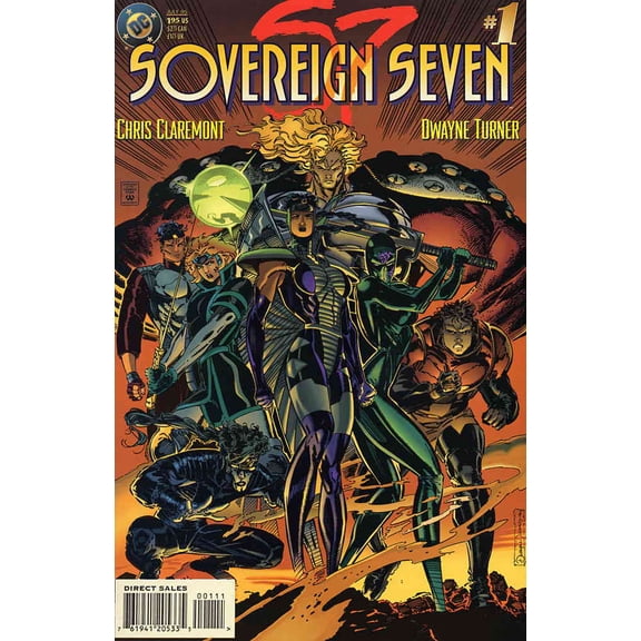 Sovereign Seven #1 VF ; DC Comic Book