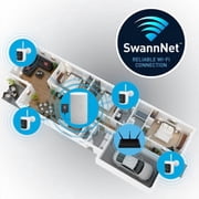 Swann AllSecure4K Wireless Security Kit with 2 x Wire-Free Cameras & NVR Tower