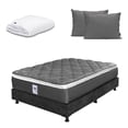 thumbnail image 1 of Colchón Queen Size Spring Air Aries + Box + Almohada 2Pack + Protector Cloud, 1 of 8