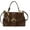 Coffee, variant on Women's Vintage Suede Leather Handbag - Retro Top Handle Crossbody Purse, Metal Charm Fall Tote (5 Colors)