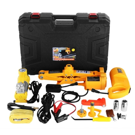 Bestequip 12v Electric Car Jack 2 5 Ton 5500lbs Scissor Lift Bestequip 12v Electric Car Jack 2 5 Ton 5500lbs Scissor Lift 1 Impact Wrench Tire Change Repair Tool