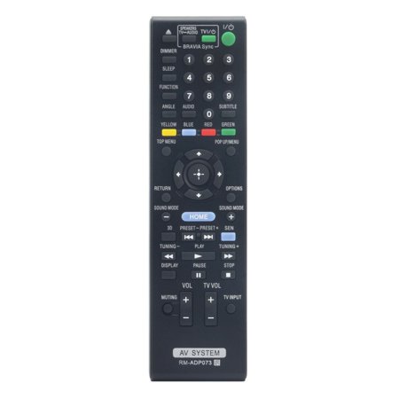 RM-ADP073 Replace Remote for Sony Blu-ray DVD Player BDV-E490 BDV-E190 BDV-E290