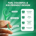 thumbnail image 3 of EVERYDAY JOE Dental Floss Picks, Fresh Mint Flavor, 300 Count, 3 of 7