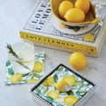 thumbnail image 2 of Mariposa Yellow Lemon Beaded Napkin Box Set, 2 of 2