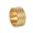 Gold, variant on Mens 10mm Stainless Steel Ring Gold Sand Blast Glitter Finish Ring Polished Statement Band Gold Plated Size 8
