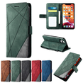 thumbnail image 2 of Stylish PU Leather Contrast Color Phone Case - Perfect for Your iPhone!, 2 of 4