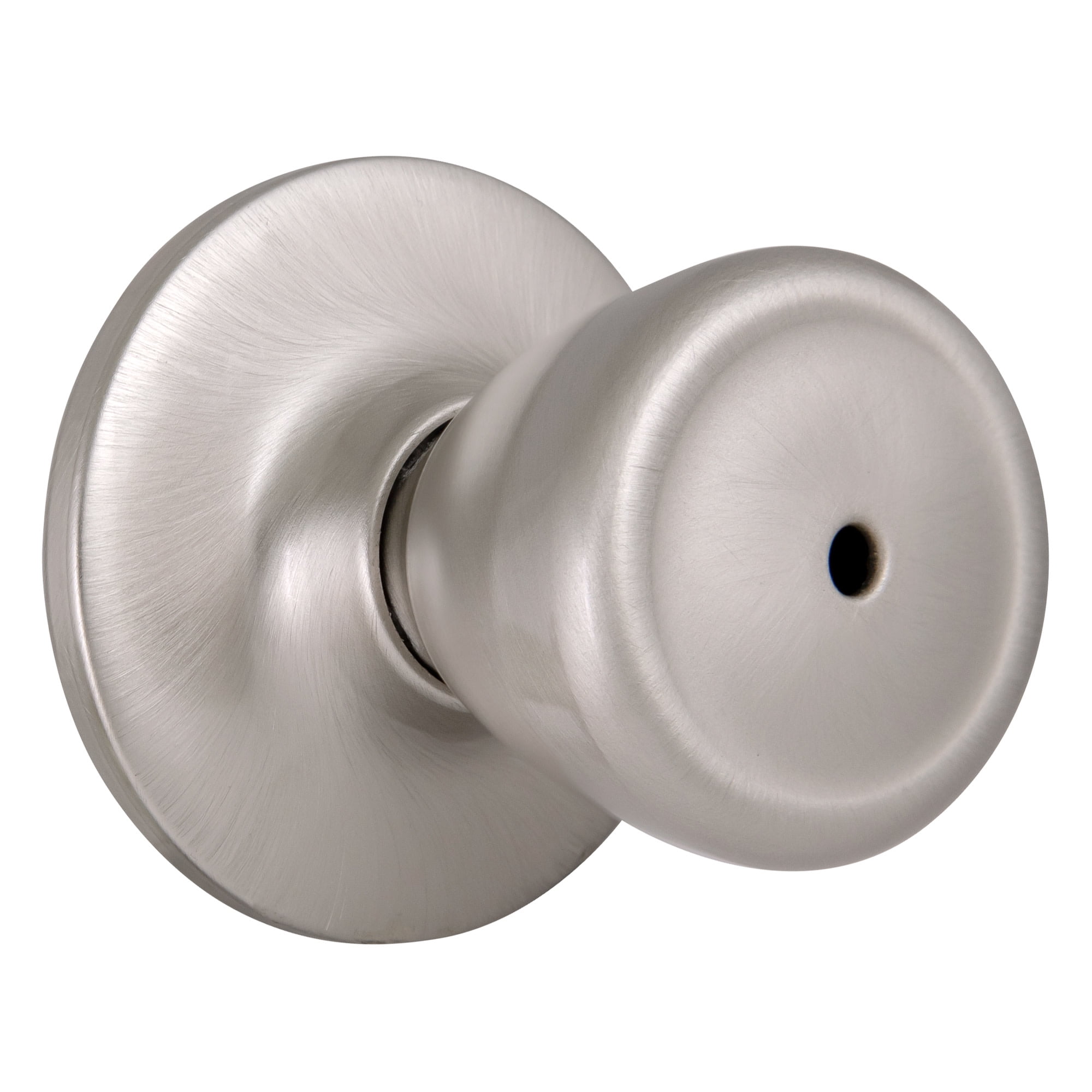 Design House WM678190 Tulip Privacy Bed and Bath Door Knob Satin Nickel