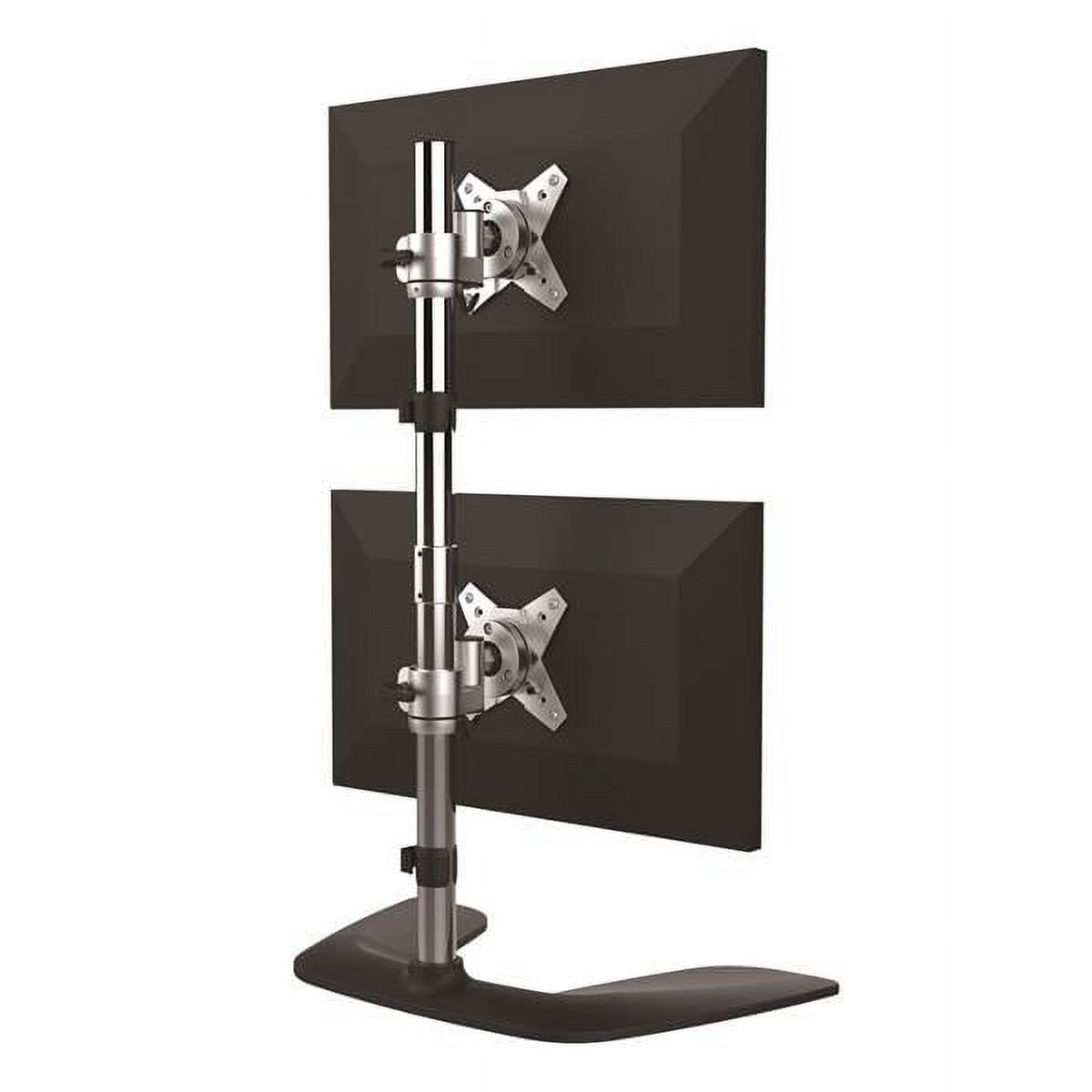 VERTICAL DUAL MNTR STAND FOR